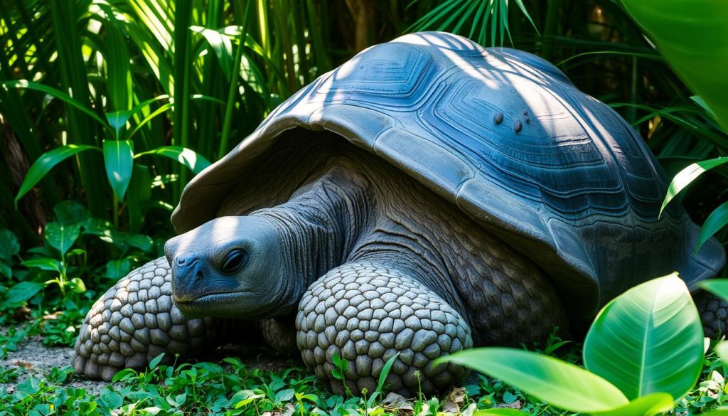 Aldabra giant tortoise