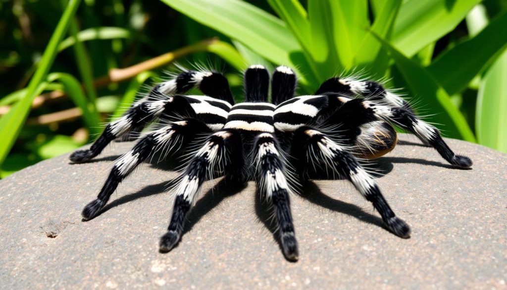 Costa Rican Zebra Tarantula with stunning markings