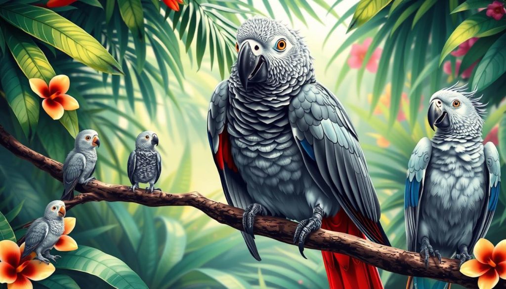 african grey parrot lifespan