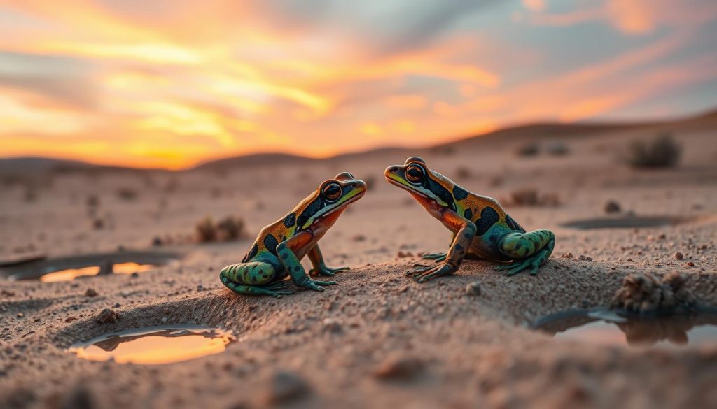 breeding desert rain frogs