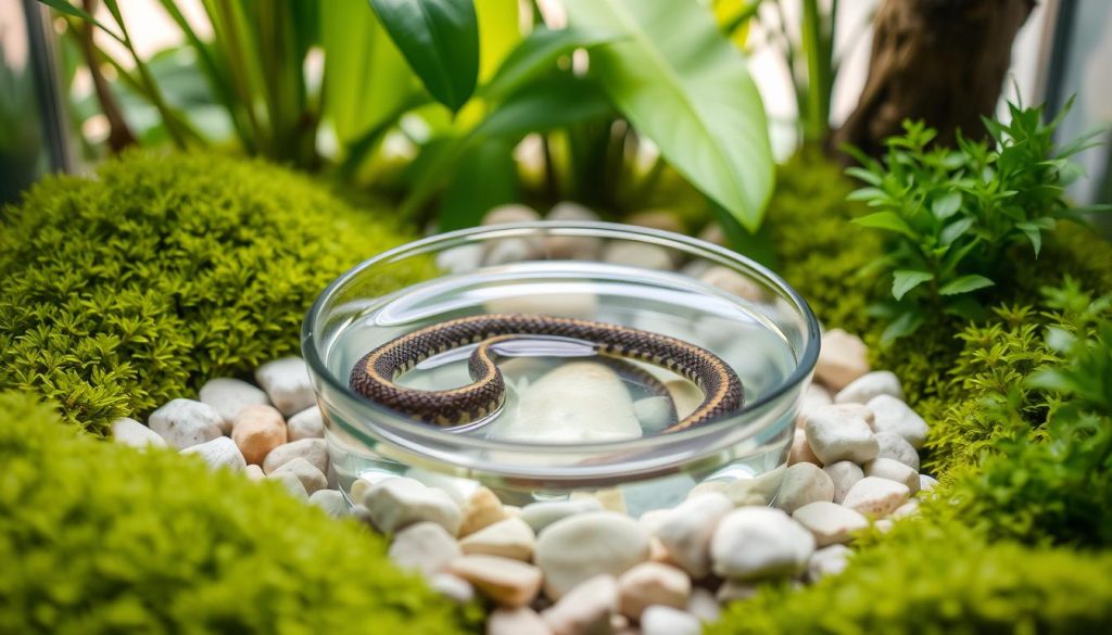 garter snake water dish