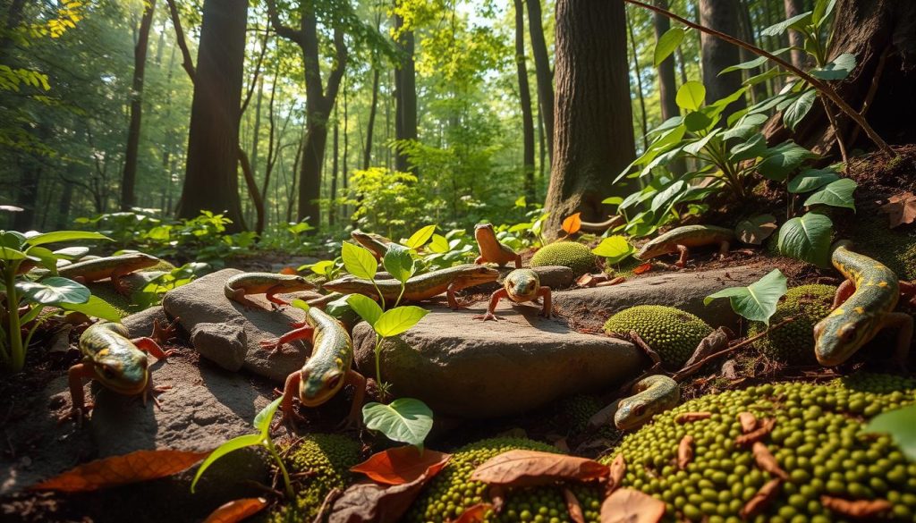 salamander behavior in the wild